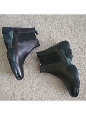 Gradey Calfskin Boots Purple Label Ralph Lauren Purple Label Black Gradey Boots Ralph Lauren  main image 2